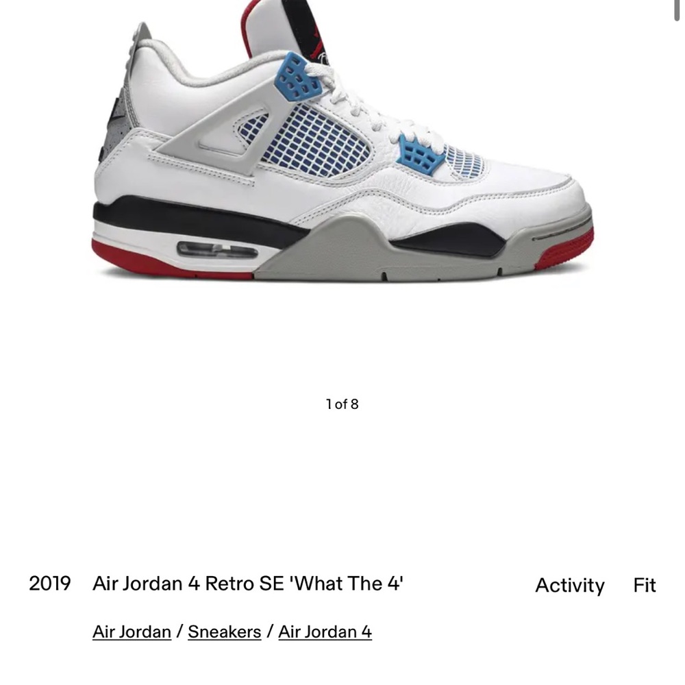 Air Jordan 4 Retro SE 'What The 4' - Picture 6 of 6